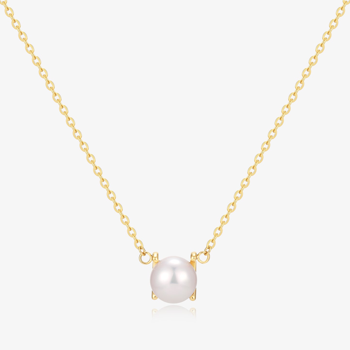 Simple Fresh Water Pearl Necklace