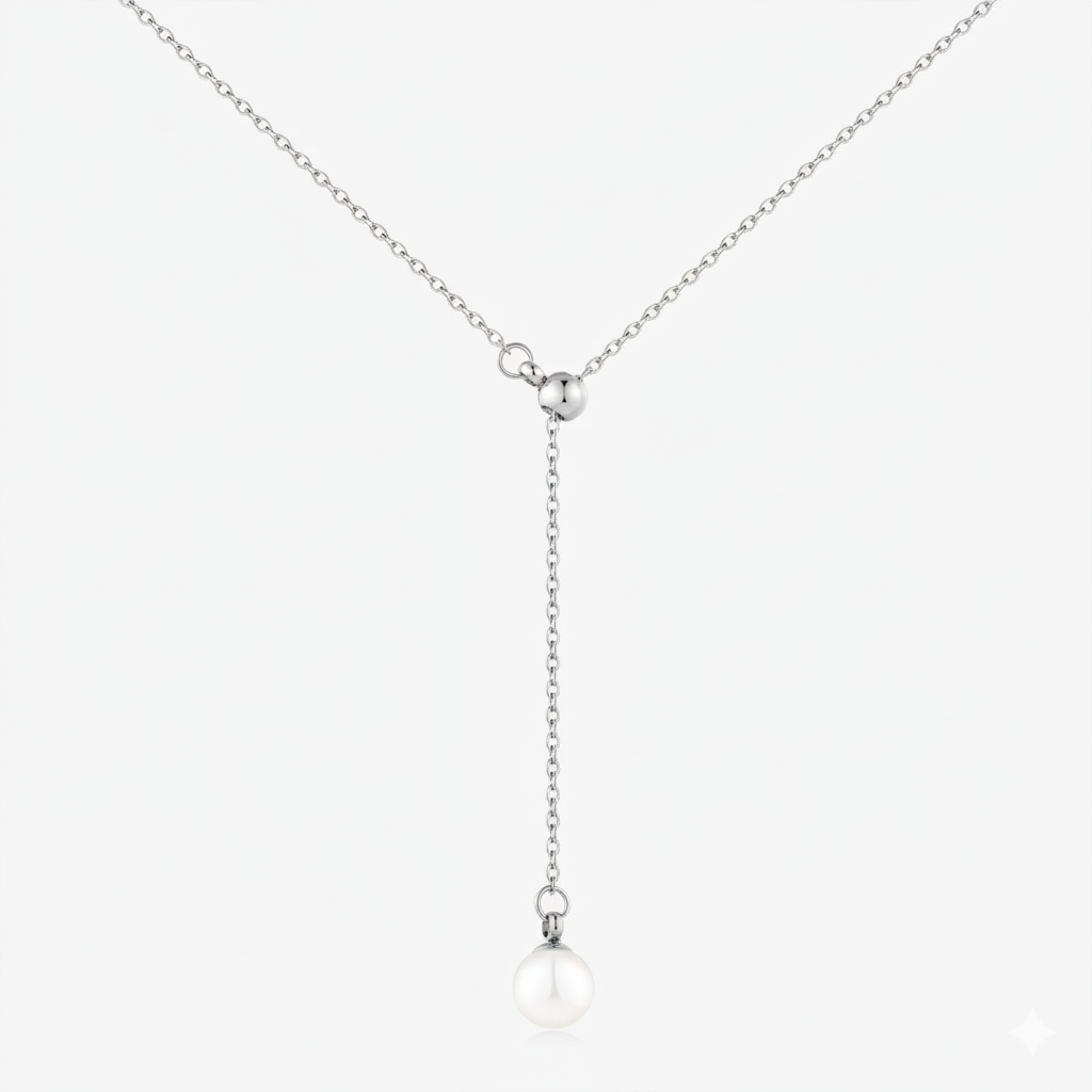Nova Simple Pearl Necklace
