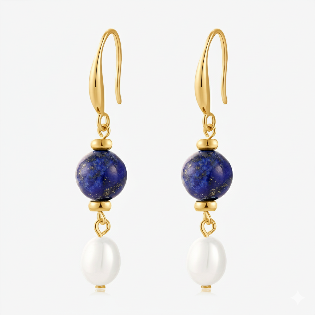 Ivy Lapis Earrings