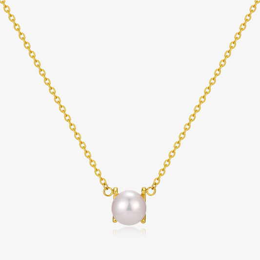 Simple Fresh Water Pearl Necklace