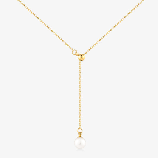 Nova Simple Pearl Necklace